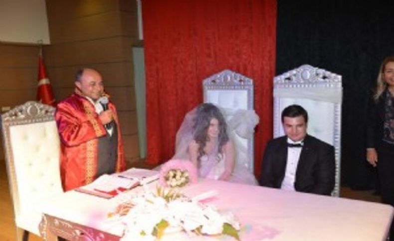 Başkan Arslan'dan ilk nikah